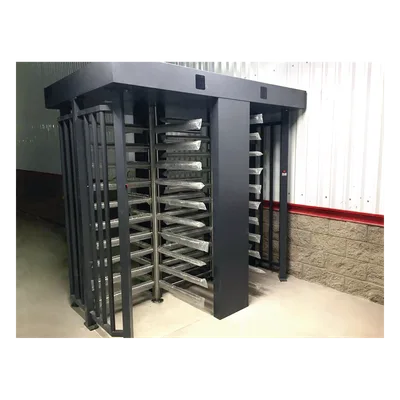 Torniquete de Cuerpo Completo / Doble / 30 Personas/min / Interior/Exterior / Acero Inoxidable 304 / Techo Integrado / -20 a 50°C / 110 VCA