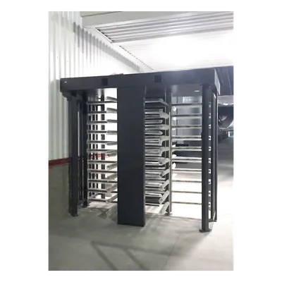 Torniquete de Cuerpo Completo / Doble / 30 Personas/min / Interior/Exterior / Acero Inoxidable 304 / Techo Integrado / -20 a 50°C / 110 VCA