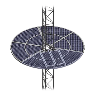 Sistema Anti Escala para Torre / Acero Galvanizado en Caliente / Puerta con Candado / 40 kg / Intemperie / Tornillería Incluida