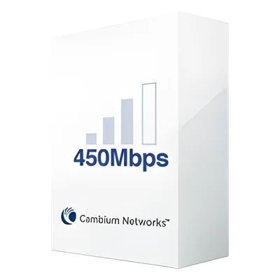 Licencia de transmisión / 125 a 450 Mbps / 4.9-6.05 GHz / 200 km / 656 ft