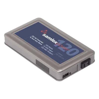 Inversor de corriente 120W, Ent: 12 Vcc, Sal: 120 Vca, de Uso 24/7 para Domos PTZ