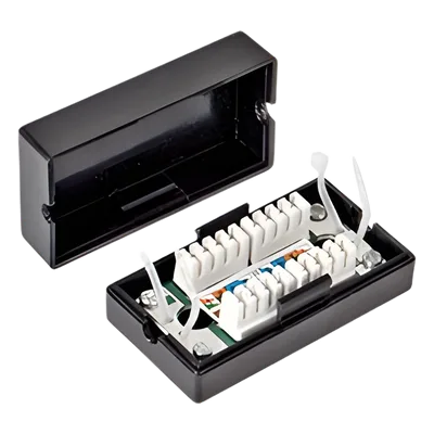 Caja de Conexión / Cat5e / IDC Krone / T568A-B / 66x36x26 mm / 2.6x1.4x1.0 in