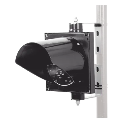 Semáforo LED / Diámetro 20 cm / 81 LEDs / IP65 / 110 VCA / 6 W / Intensidad 500 cd Rojo / 400-600 cd Verde