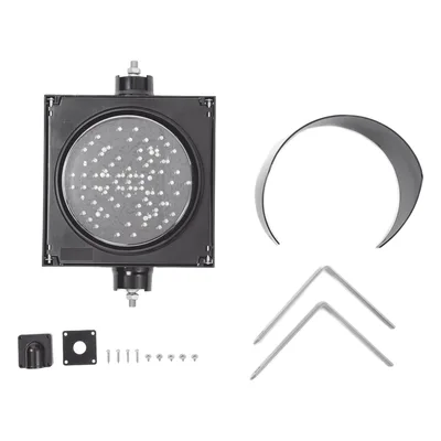 Semáforo LED / Diámetro 20 cm / 81 LEDs / IP65 / 110 VCA / 6 W / Intensidad 500 cd Rojo / 400-600 cd Verde