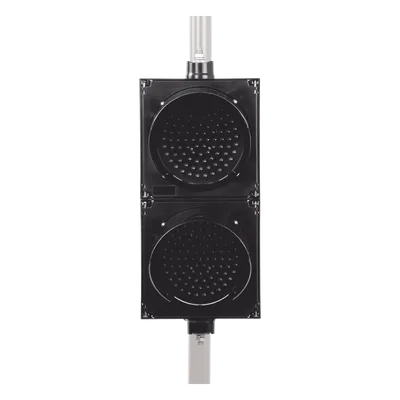 Semáforo LED / Diámetro 20 cm / Rojo y Verde / 90 LEDs por color / 10 W / IP Hermético / 110 VCA