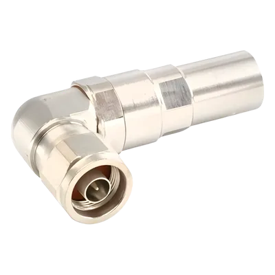 Conector Coaxial N Macho / Ángulo Recto / 1/2" Heliax / 0-8800 MHz / IP68 / 10 kW