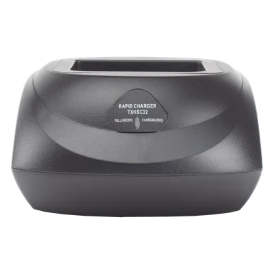 Cargador de Escritorio / Carga Rápida / Radios Kenwood NX5000 NX410 TK-2180/3180 / Baterías KNB-L2M a KNB-50NC / Operación -20°C a 45°C (-4°F a 113°F) / LED Multicolor