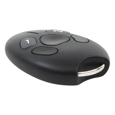 Control Remoto RF / 2 Botones / 50 m / 433.92 MHz / 26 Bits / -31°C a 63°C / IP Extremos
