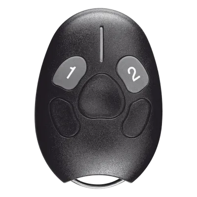 Control Remoto RF / 2 Botones / 50 m / 433.92 MHz / 26 Bits / -31°C a 63°C / IP Extremos