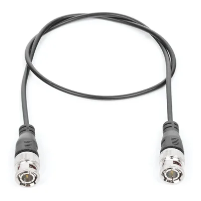Cable Coaxial Armado con Conector BNC / Longitud de 1.5 Metros (4.92 Pies) / Optimizado para Cámaras 4K / Uso en Interior