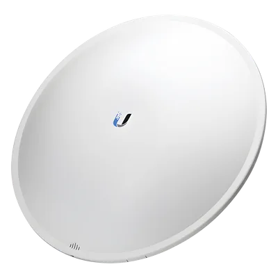 Radio Puente PtP / 5 GHz / 450 Mbps / Antena 27 dBi / PoE Gigabit 24V / Rango 1.71 x 1.71 x 1.01 ft