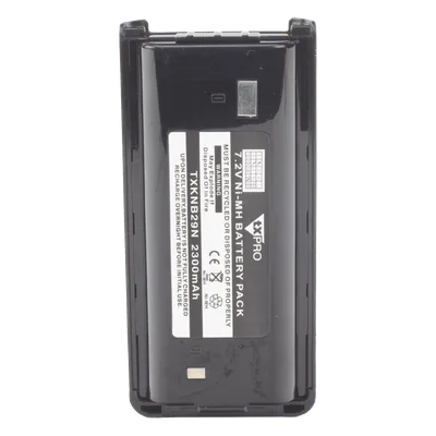 Batería Ni-MH / 2300 mAh / Celdas Japonesas / Policarbonato Resistente / Sellado Ultrasónico / Ambientes Húmedos y Salinos