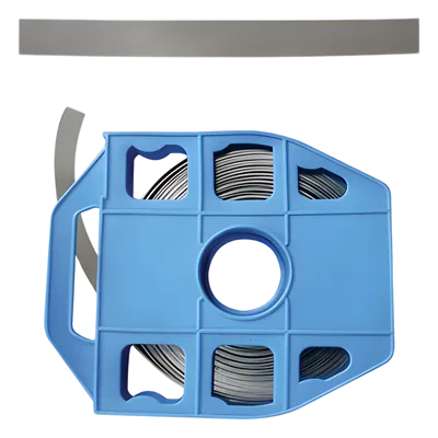 Fleje de acero inoxidable / 0.30 x 19mm / 30.5 m (100 ft) / SS304 / Con despachador