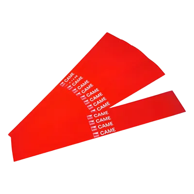 Bandas Reflectantes para Mástil / 20 Piezas / Alta Visibilidad Roja / Resistente a Intemperie y UV / Diseño Universal