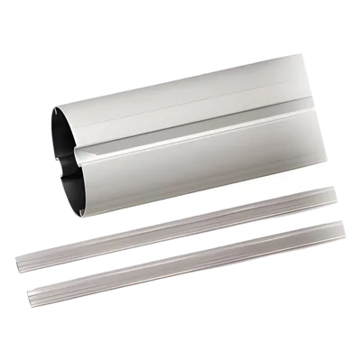 Mástil Tubular / 6 m (19.7 ft) / Aluminio / Barrera Vehicular