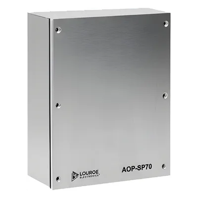 Interface de Conversión de Audio Bidireccional / Salida 12 VDC / Terminales Bloque / 600 Ohms / Talkback Amplificado