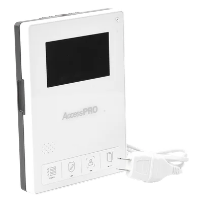 Monitor LCD Adicional / Pantalla 4.3 Pulgadas / Control Touch / Comunicación Bidireccional / Apertura de Puerta / Alimentación 110-240 VCA