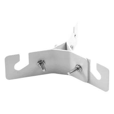 Bracket para Mástil / Retenida / Acero / 1 a 2 Pulgadas (25.4 a 50.8 mm) / Exterior / Pintura Electrostática