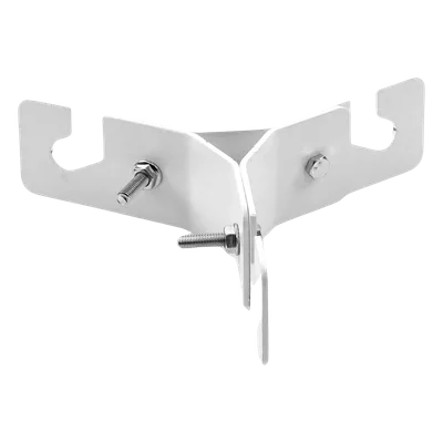 Bracket para Mástil / Retenida / Acero / 1 a 2 Pulgadas (25.4 a 50.8 mm) / Exterior / Pintura Electrostática