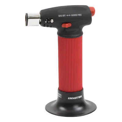 Micro Antorcha de Gas Butano / Auto-ignición / Llama Ajustable / 2 Horas de Operación Continua / Diseño Compacto