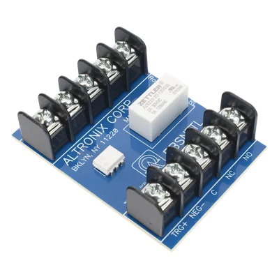 Módulo Relé Ultrasensible / Trigger 3-24VDC / Salida DPDT 1A/120VAC o 2A/28VDC / Operación 12-24VDC / Consumo 45 mA