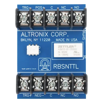 Módulo Relé Ultrasensible / Trigger 3-24VDC / Salida DPDT 1A/120VAC o 2A/28VDC / Operación 12-24VDC / Consumo 45 mA