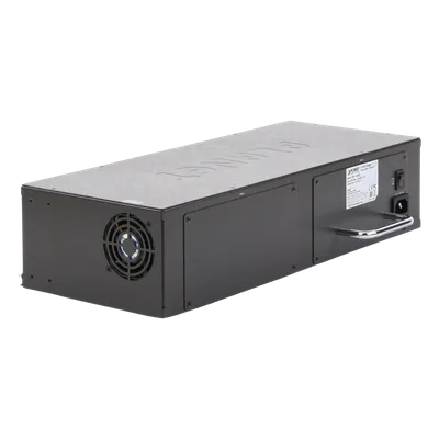 Chasis para convertidores de medios / 15 ranuras / 100-240VAC / 80W / -20 a 70°C / 438x200x103 mm (14.37x6.56x3.38 ft)