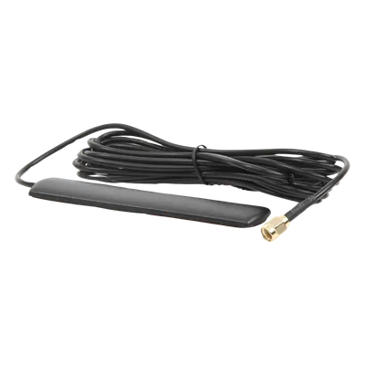 Antena GSM / Conector SMA / 3 m (9.8 ft) / Cuad-Banda 850-1900 MHz / 115x20x5 mm