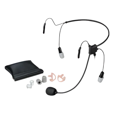 Diadema / Reducción de ruido 29 dB NRR / Diadema trasera bilateral / MIL-STD-810 / Temperatura -20°C a +60°C / 0.066 lb