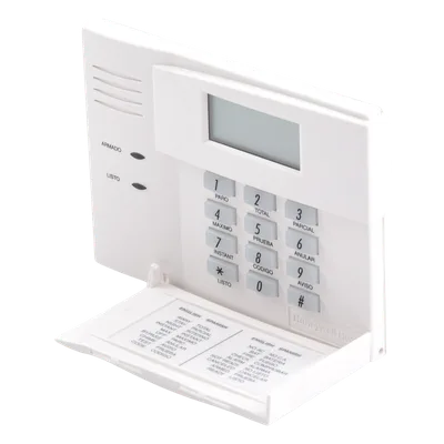 Consola LCD Numérica / Mensajes Prefijados en Español / Teclas Retroiluminadas / Zumbador Piezoeléctrico / Tapa Extraíble