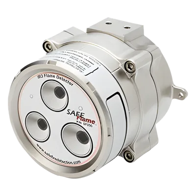 Detector de Flama / Triple IR / 60 m (196.8 ft) / 90° H/V / IP67 / EX / -40°C a 75°C