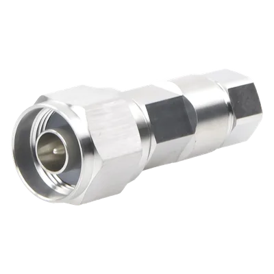 Conector Coaxial N Macho / Estilo Derecho / 50 Ohm / 0-18000 MHz / 565 Vrms / Blindaje -110 dB / Para Cable FSJ1-50A