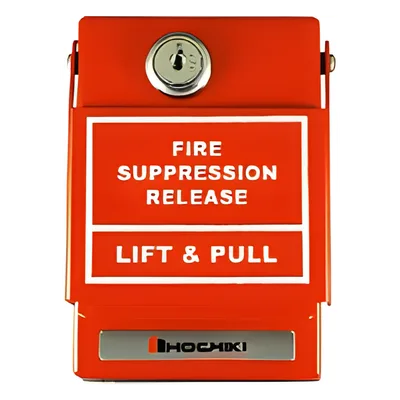 Estación Manual / Supresión de Incendio / Inhibición Química / UL-FM / Con Llave