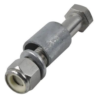 Juego de Tornillos para Placa Igualadora / Acero 1/2 x 3 pulgadas / Rosca Profunda / Acabado Galvanizado