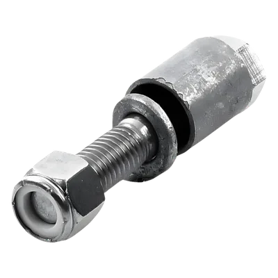 Juego de Tornillos para Placa Igualadora / Acero 1/2 x 3 pulgadas / Rosca Profunda / Acabado Galvanizado