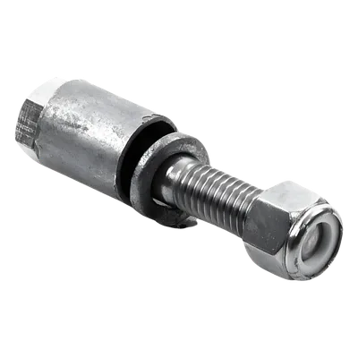 Juego de Tornillos para Placa Igualadora / Acero 1/2 x 3 pulgadas / Rosca Profunda / Acabado Galvanizado