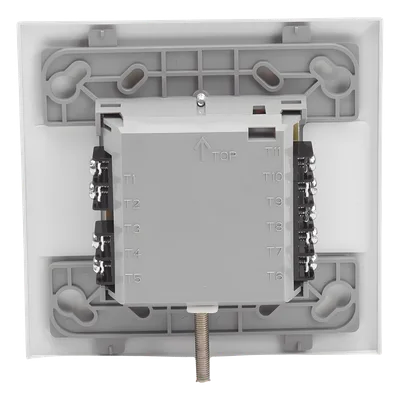 Módulo de Doble Relevador / 2 Relevadores Forma C / Conexión 2 Hilos / LED Supervisado Verde/Rojo / Direccionamiento Rotatorio / Compatible Paneles Análogos-Direccionables