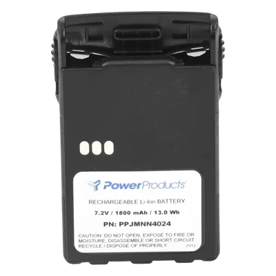 Batería de Li-Ion / 1800 mAh / Para Radios Motorola PRO 5150 ELITE / PRO7150 ELITE / EX500 / EX600