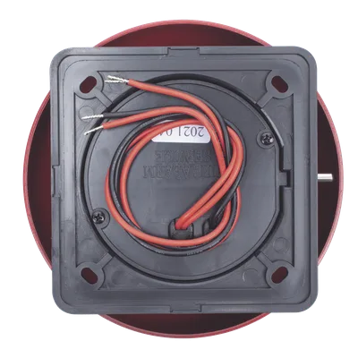 Campana de alarma de incendio / 6 pulgadas (0.5 pies) / 24 VCD / 96 dB / UL listado / Uso exterior / Montaje en caja 4 pulgadas