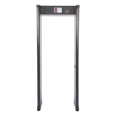 Arco Detector de Metales / 33 Zonas de Detección / Sensor IR Anti-Falsas Alarmas / Certificación FAA / Anclaje para Piso
