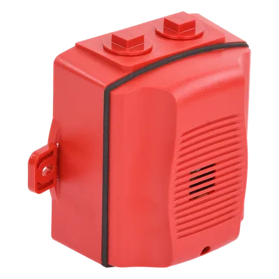 Sirena / Exterior Serie K / 12-24 Vcc / hasta 93 dBA / 9 tonos y volúmenes / NEMA 4X / Rojo