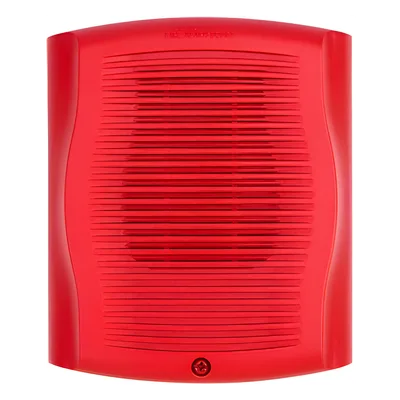 Bocina para Montaje en Pared, Color Rojo