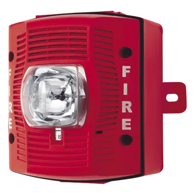 Bocina con estroboscópico para exterior / NEMA 4X - IP56 / 15-115 cd / 25/70.7 Vrms / SpectrAlert Advance