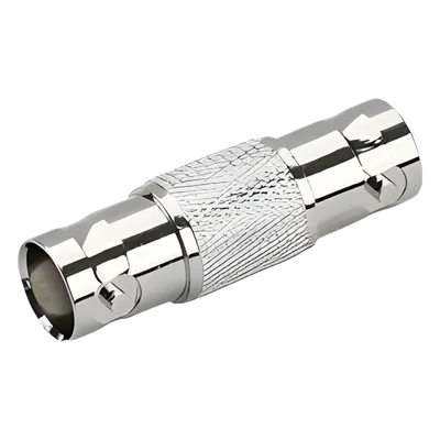 Adaptador Coaxial / BNC Hembra a BNC Hembra / 75 Ohm / Barril / 32.5 mm / 1.27 ft
