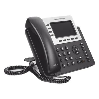 Teléfono IP Empresarial / 4 Líneas / Pantalla TFT LCD 4.3" / Dual Gigabit Ethernet / PoE / Bluetooth 2.1 / Conferencia 5 Vías / 160 BLF con Expansión