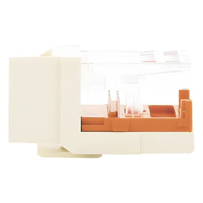 Jack Keystone / Cat 5e / 8P8C / Leadframe / T568A-B / Sin Blindaje / Blanco Mate