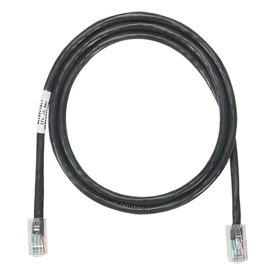 Cable de Parcheo UTP / Cat 5e / 24 AWG / 1.52 m (5 ft) / T568A / RJ45 / CM / Negro