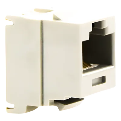 Jack Keystone / Cat 6 / Clase E / 250 MHz / Impacto 110 / RJ45 / Gris