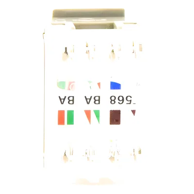 Jack Keystone / Cat 6 / Clase E / 250 MHz / Impacto 110 / RJ45 / Gris