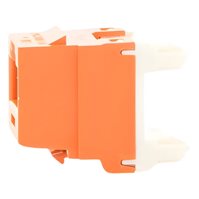 Conector Jack Keystone / Cat 6 / 8P8C / Terminación 110 / Naranja